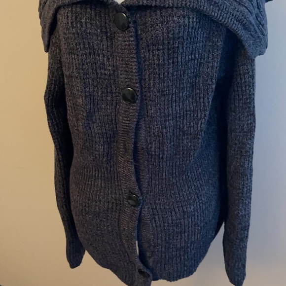 Unlisted Kenneth Cole dark gray Cardigan XL - Picture 7 of 13